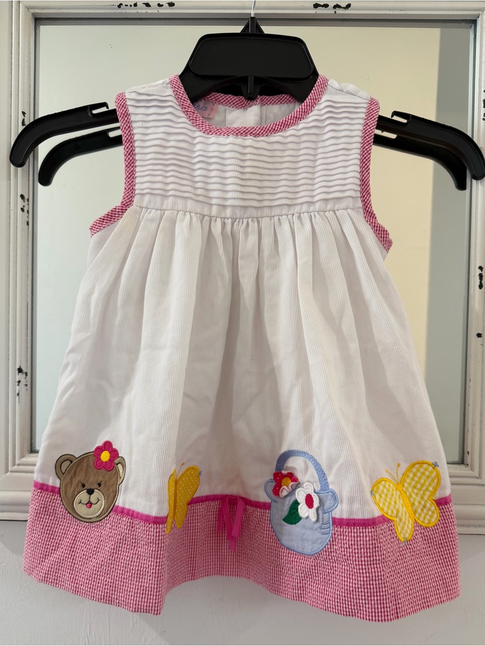 Samara Embroidered Corduroy Dress